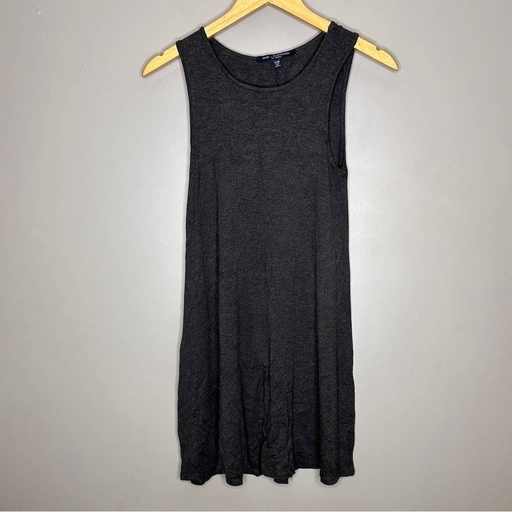 One clothing sleeveless tshirt dress